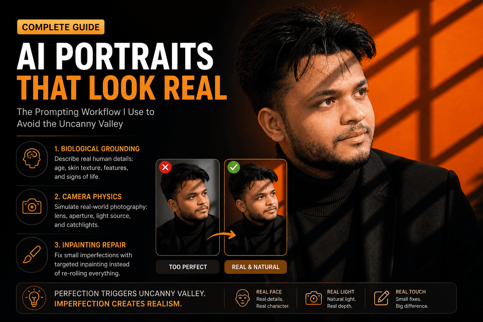 Why AI Generated Faces Look Fake — And How I Fixed Mine