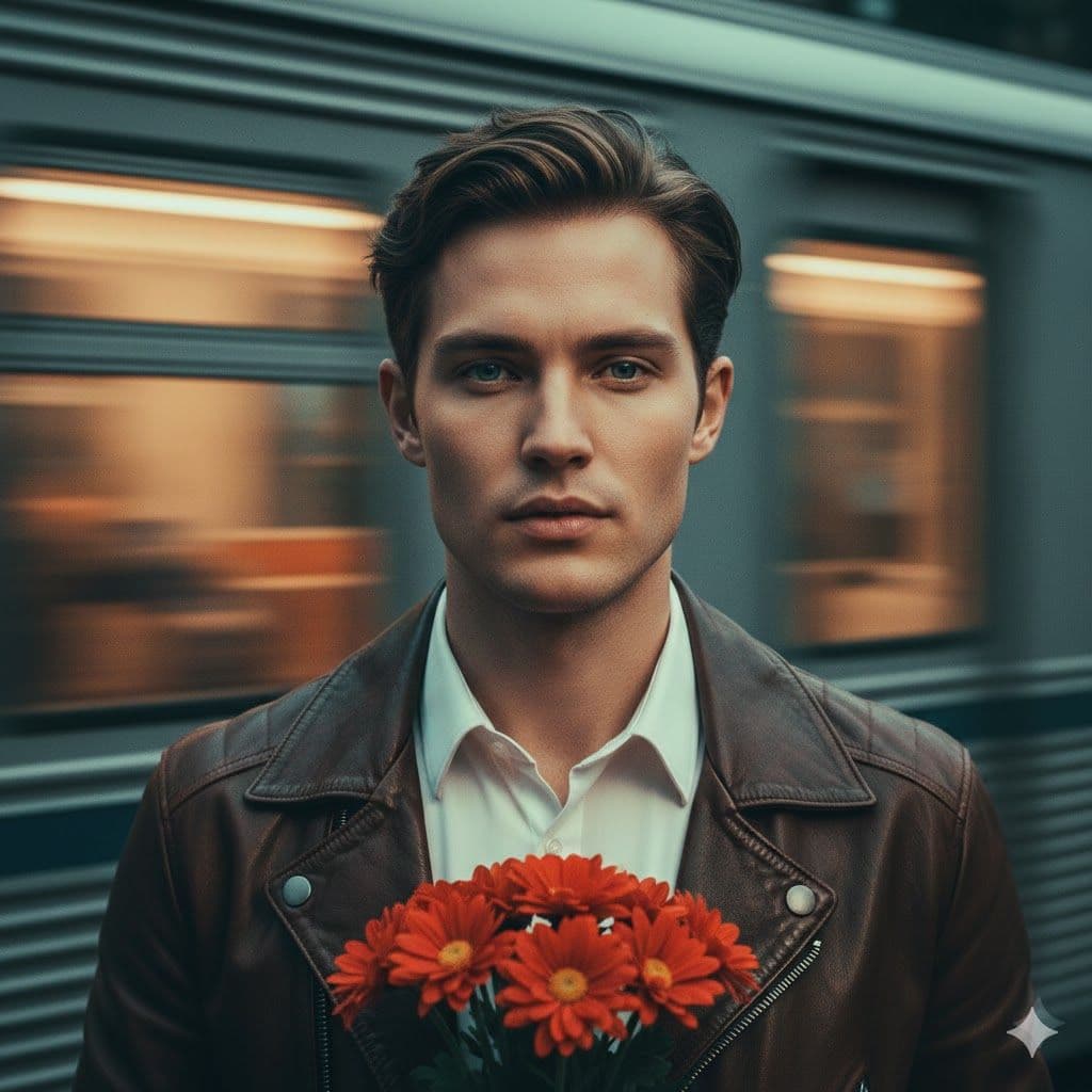 Urban Melancholy Portrait - Nano Banana Generated Art Prompt