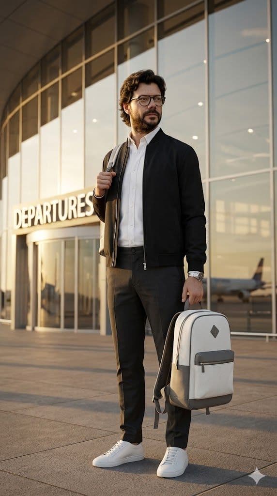 Ultra-Realistic Cinematic Golden Hour Travel Portrait - DALL-E 3 Generated Art Prompt