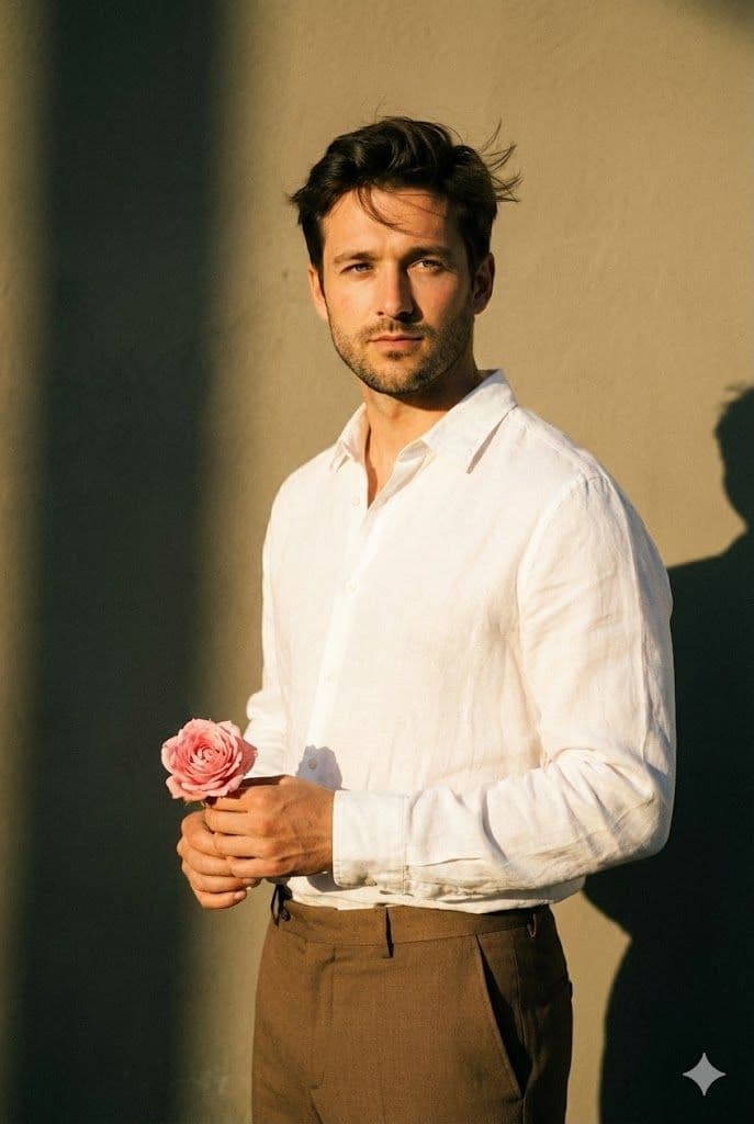 Golden Hour Muse - Gemini Generated Art Prompt