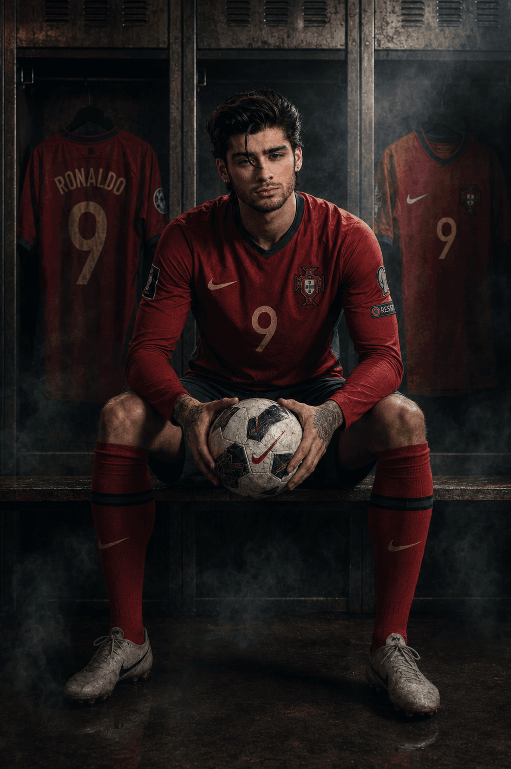 athlete-identity-match-sports-card-locker-portrai - Flux Generated Art Prompt