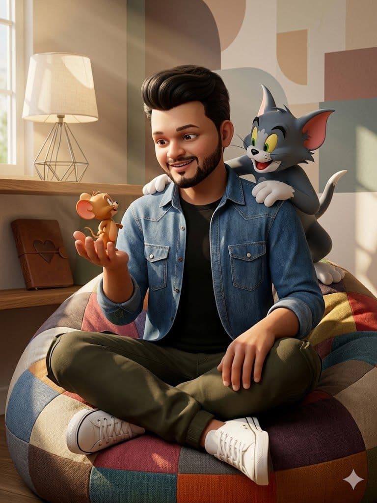 Cozy 3D Animated Character Portrait Midjourney Prompt for Viral AI Art - Flux Generated Art Prompt