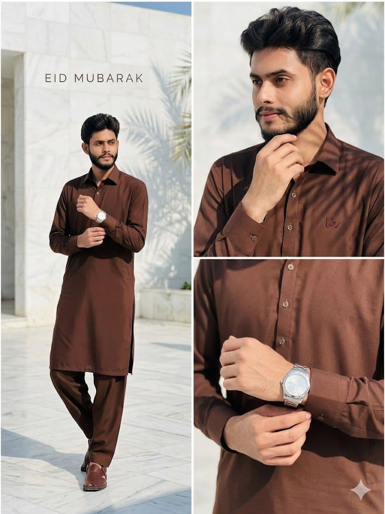 Luxurious Eid Fashion Editorial - Midjourney Generated Art Prompt