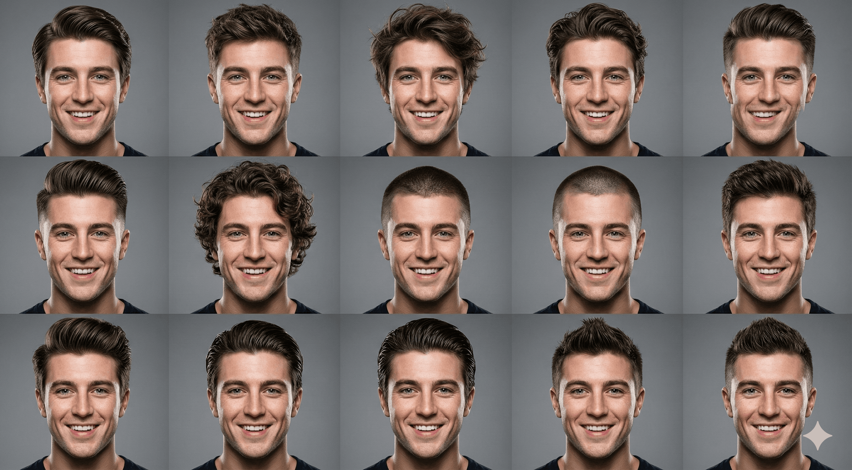 Hairstyle Identity Grid - Nano Banana Generated Art Prompt