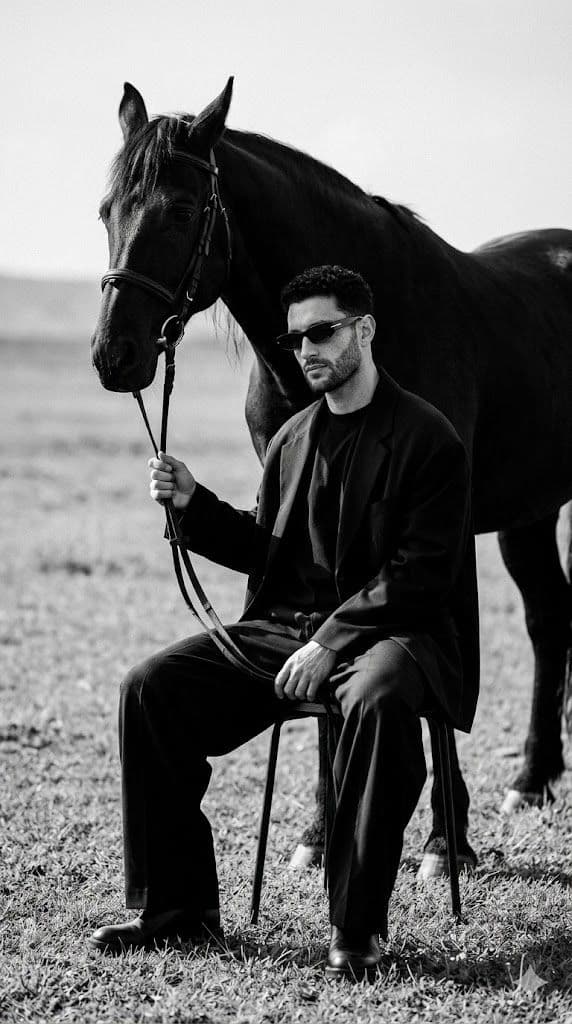 Avant-Garde Equestrian Fashion - DALL-E 3 Generated Art Prompt