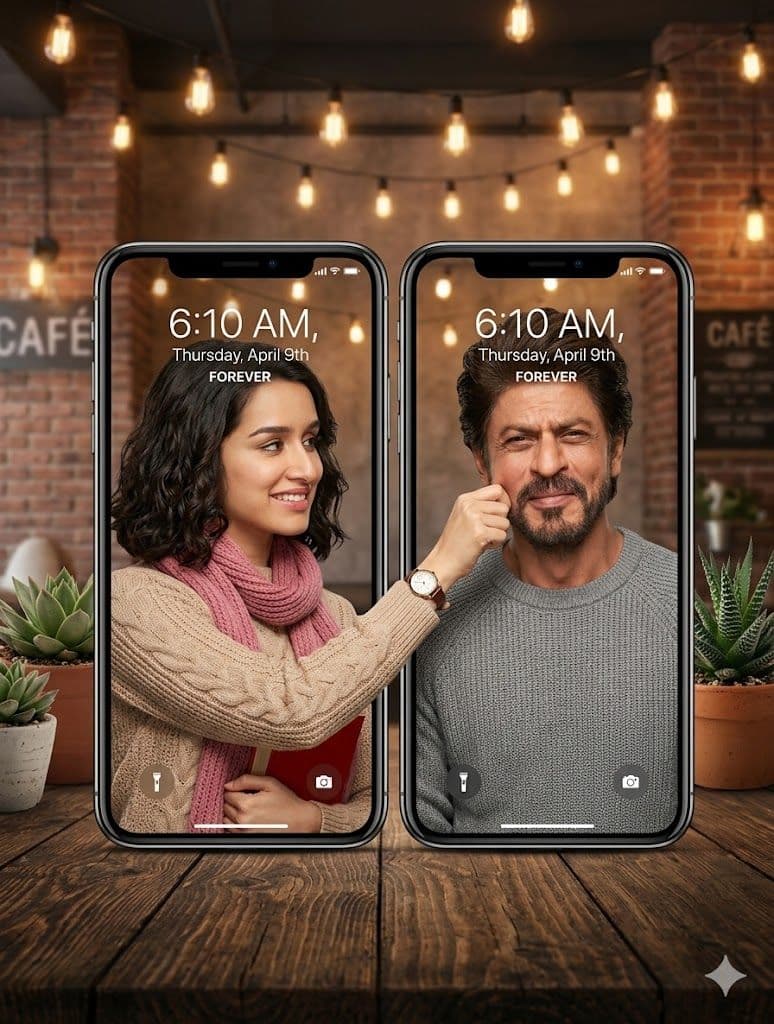 This Realistic AI Prompt Makes Couples Pinch Faces Across Screens - Gemini Generated Art Prompt